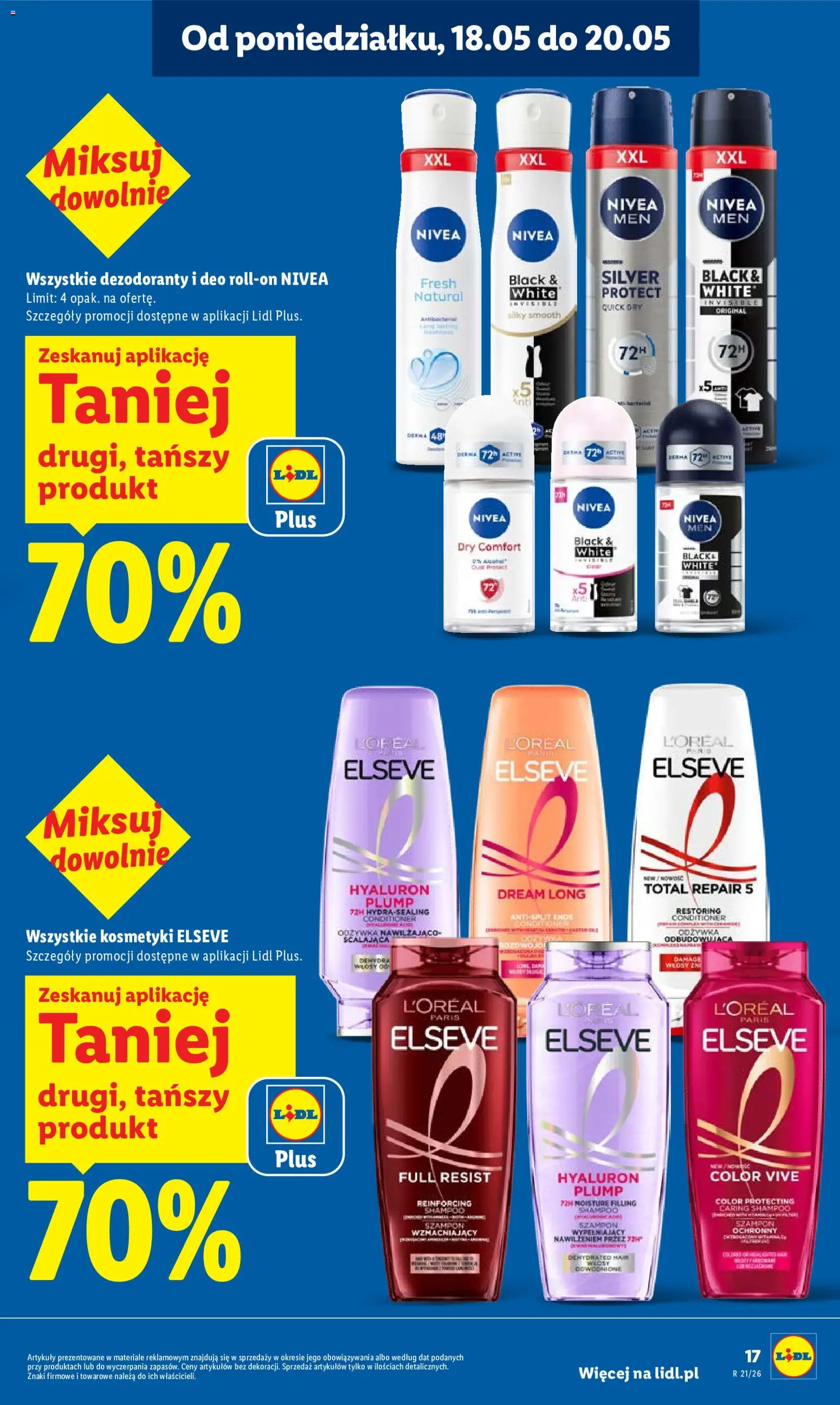 Lidl Polsko leták od 18.05.2026 | Strana: 17 | Produkty: Nivea