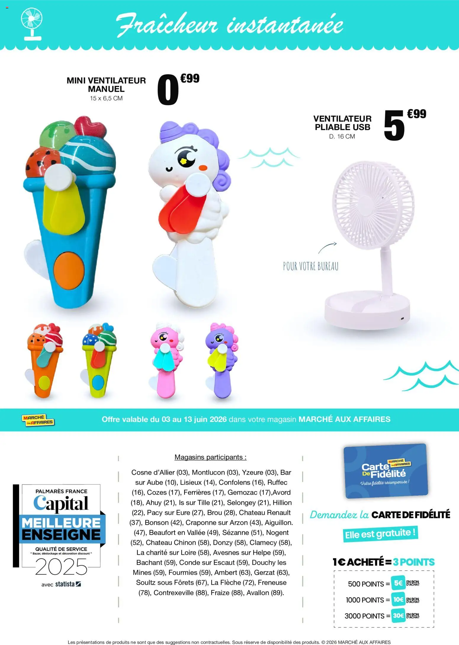 {H1} | Page: 8 | Produits: Beaufort, Bureau, USB, Ventilateur