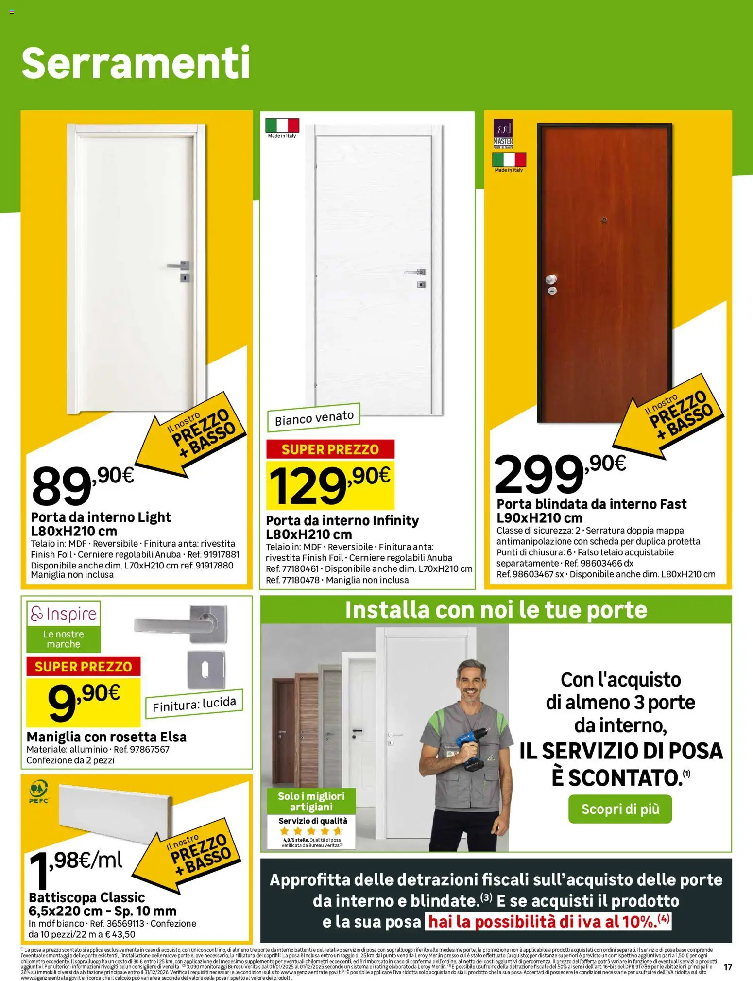 Volantino Leroy Merlin del 08/07/2026 | Pagina: 17 | Prodotti: Alluminio
