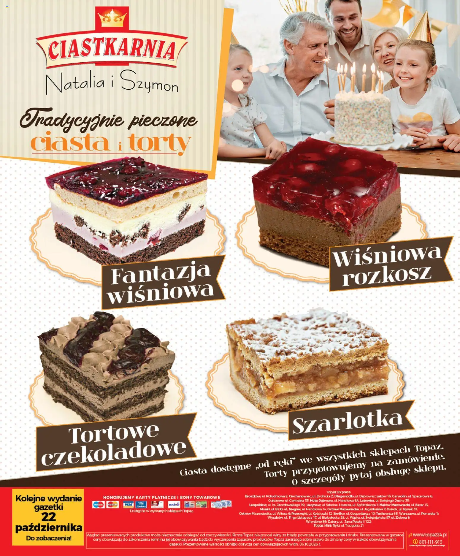 Topaz gazetka - Express od 15.10.2026 | Strona: 28