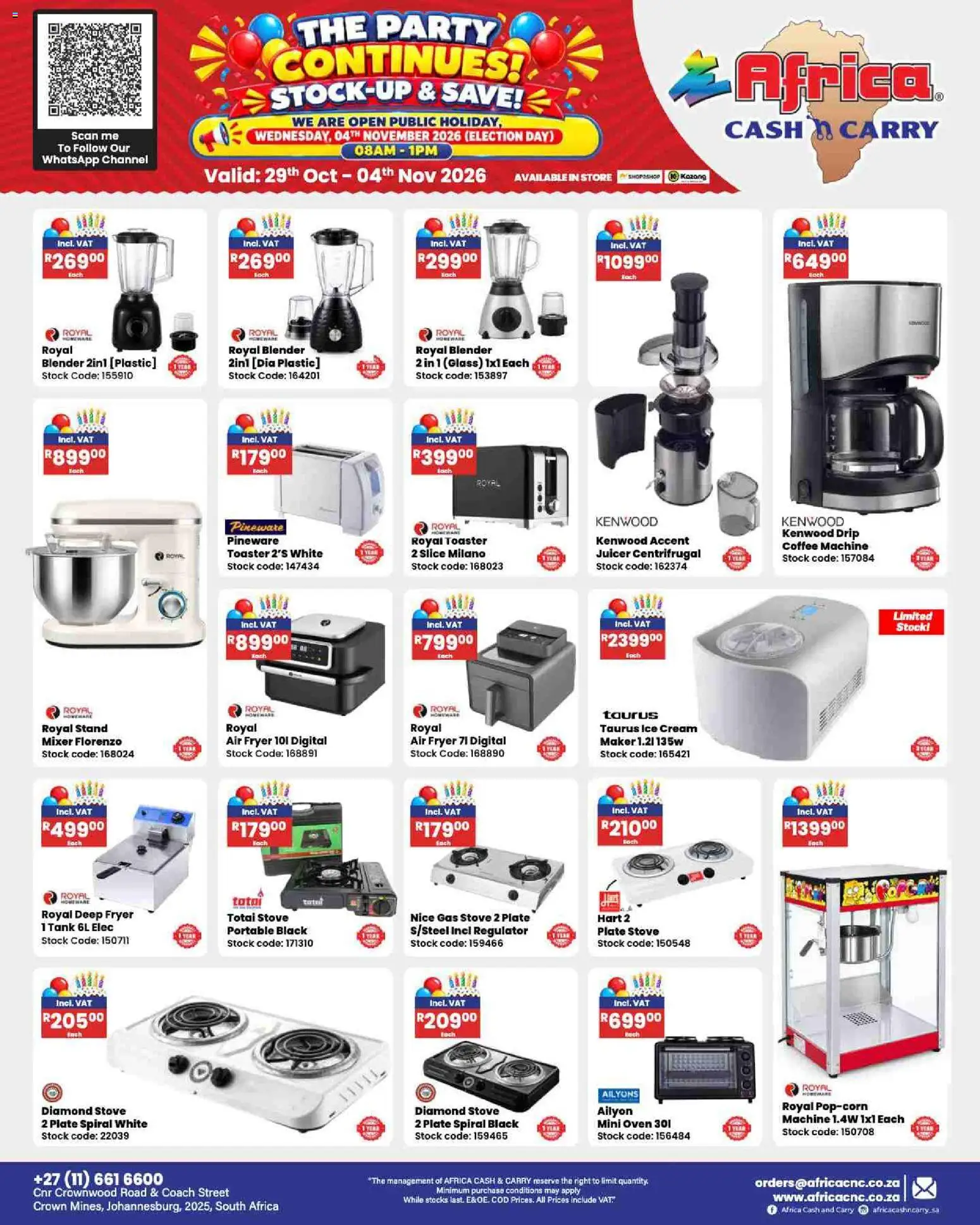 New Africa Cash & Carry catalogue – valid from 29/10/2026 | Page: 41