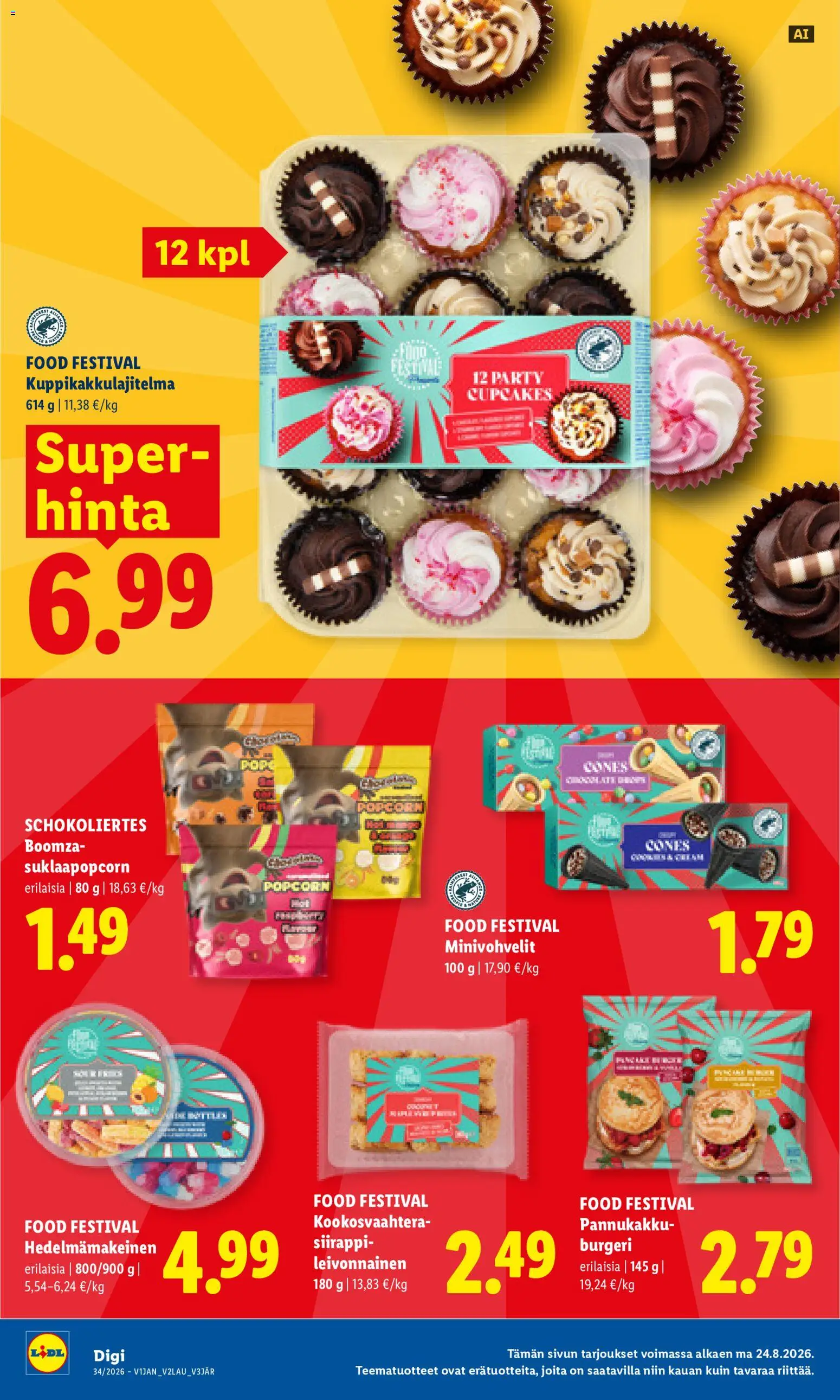 Lidl tarjoukset – voimassa 24/08/2026 alkaen | Sivu: 10 | Tuotteet: Siirappi