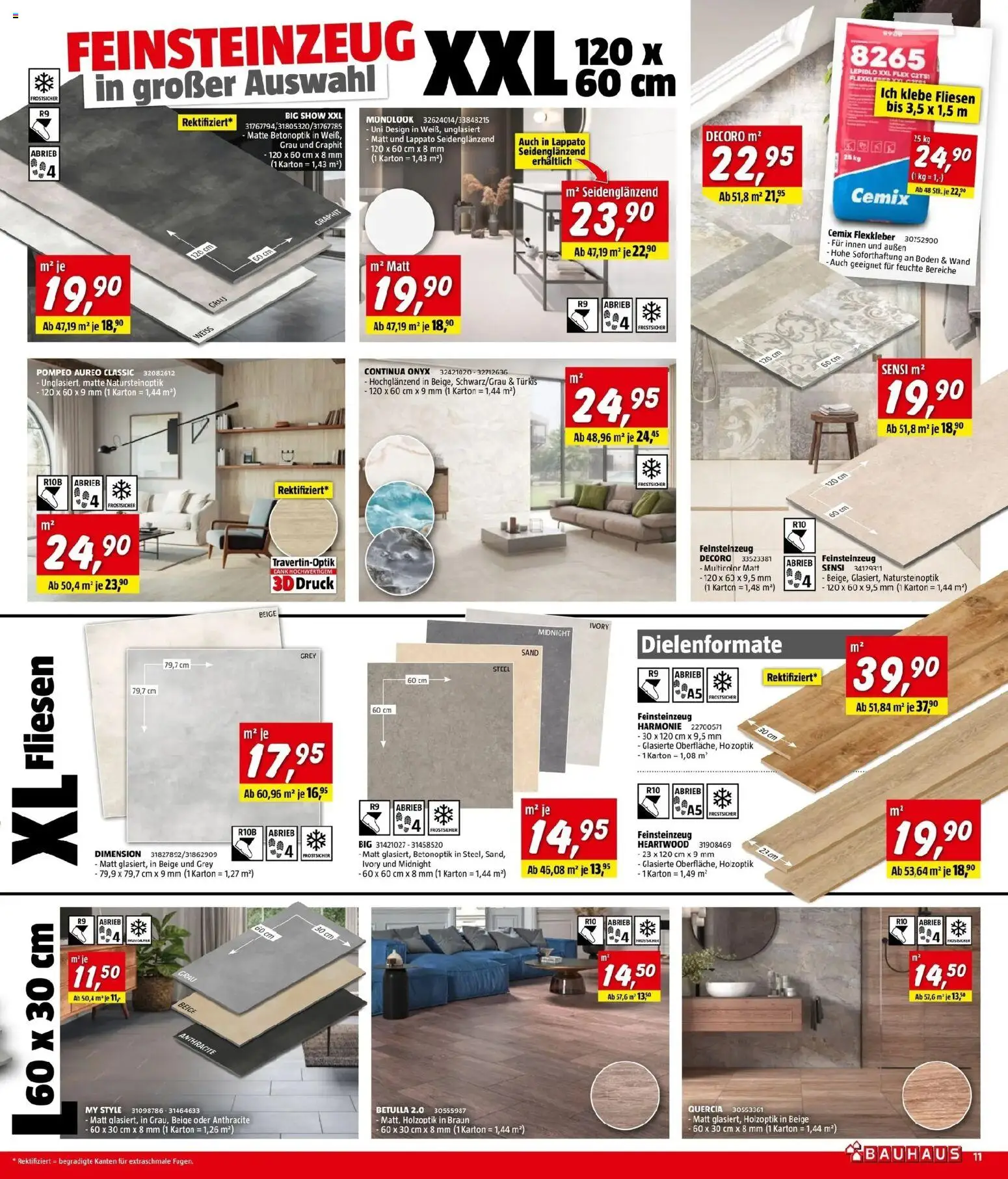 Bauhaus - BAUHAUS: Flugblatt von 19.08.2026 - Aktuelle Angebote | Seite: 11
