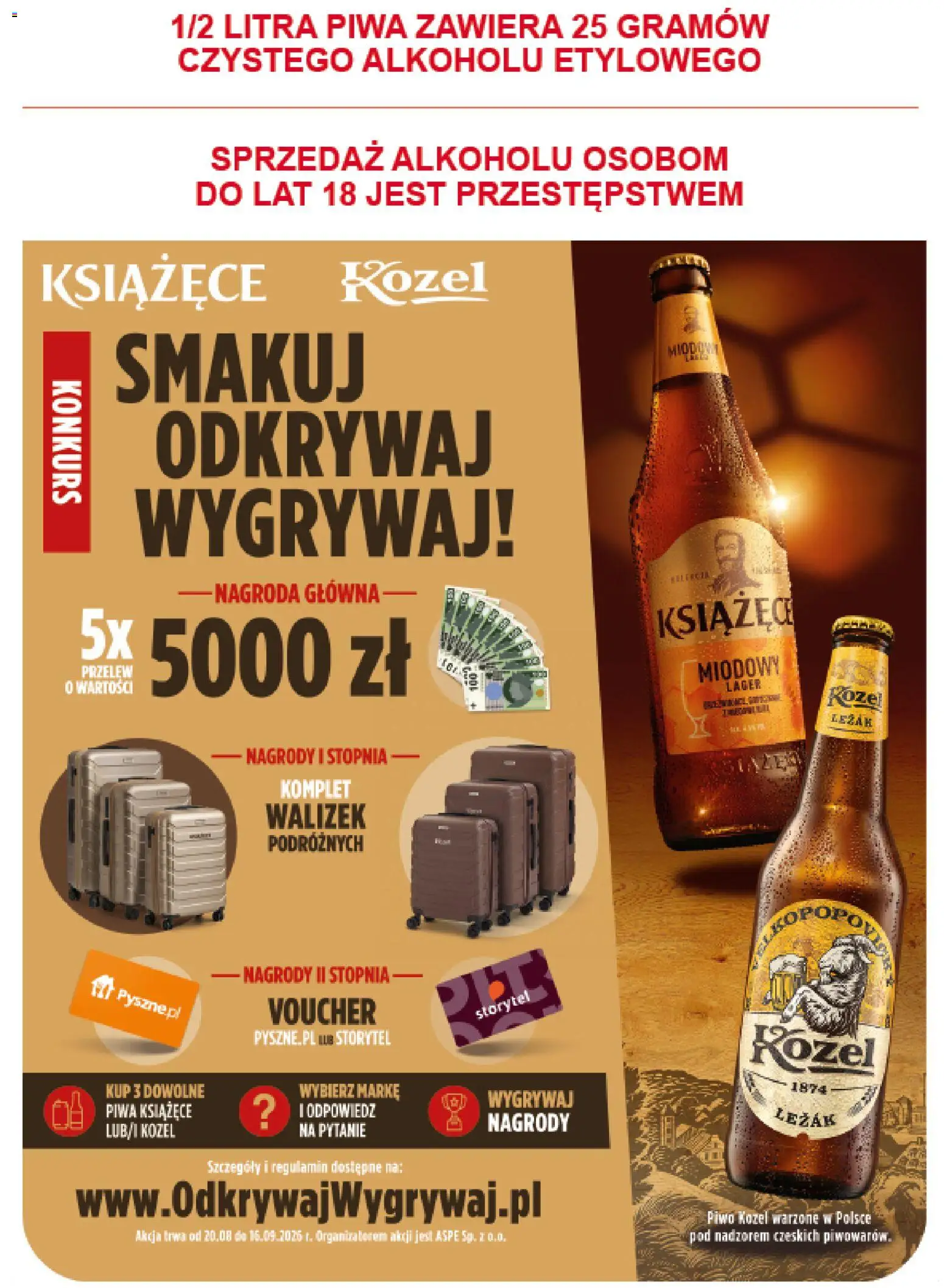 Euro Sklep gazetka - Minimarket od 27.08.2026 | Strona: 5 | Produkty: Leżak, Piwo, Piwo kozel
