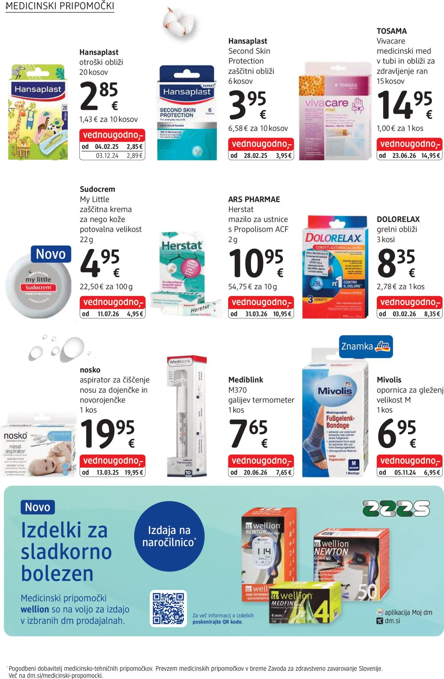 Novi DM Drogerie Markt katalog ponudbe – veljaven od 01.09.2026 | Stran: 24 | Izdelki: Med, Termometer, Kos, Krema