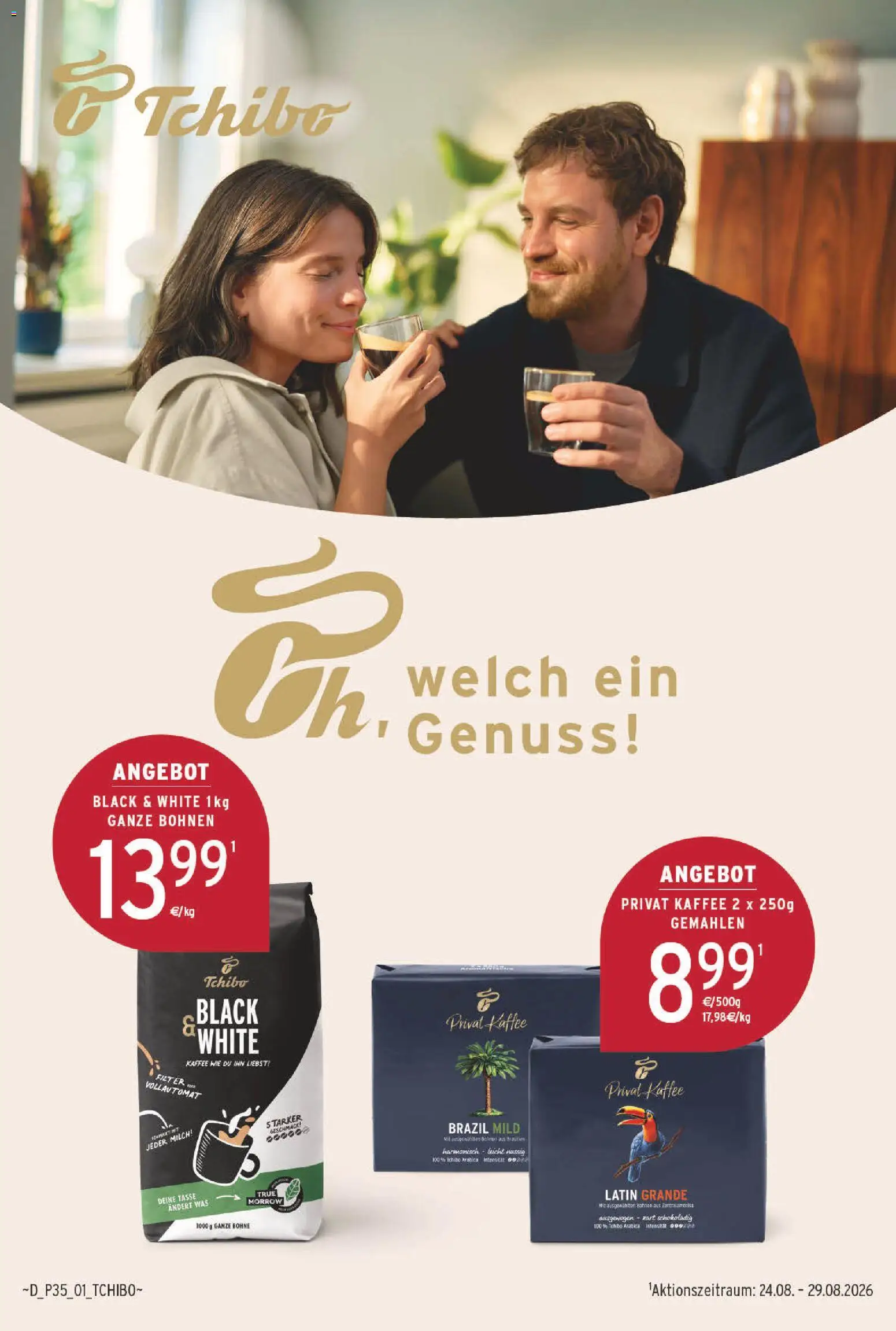 NP Discount Prospekt – gültig ab 24.08.2026 | Seite: 15 | Produkte: Milch, Kaffee