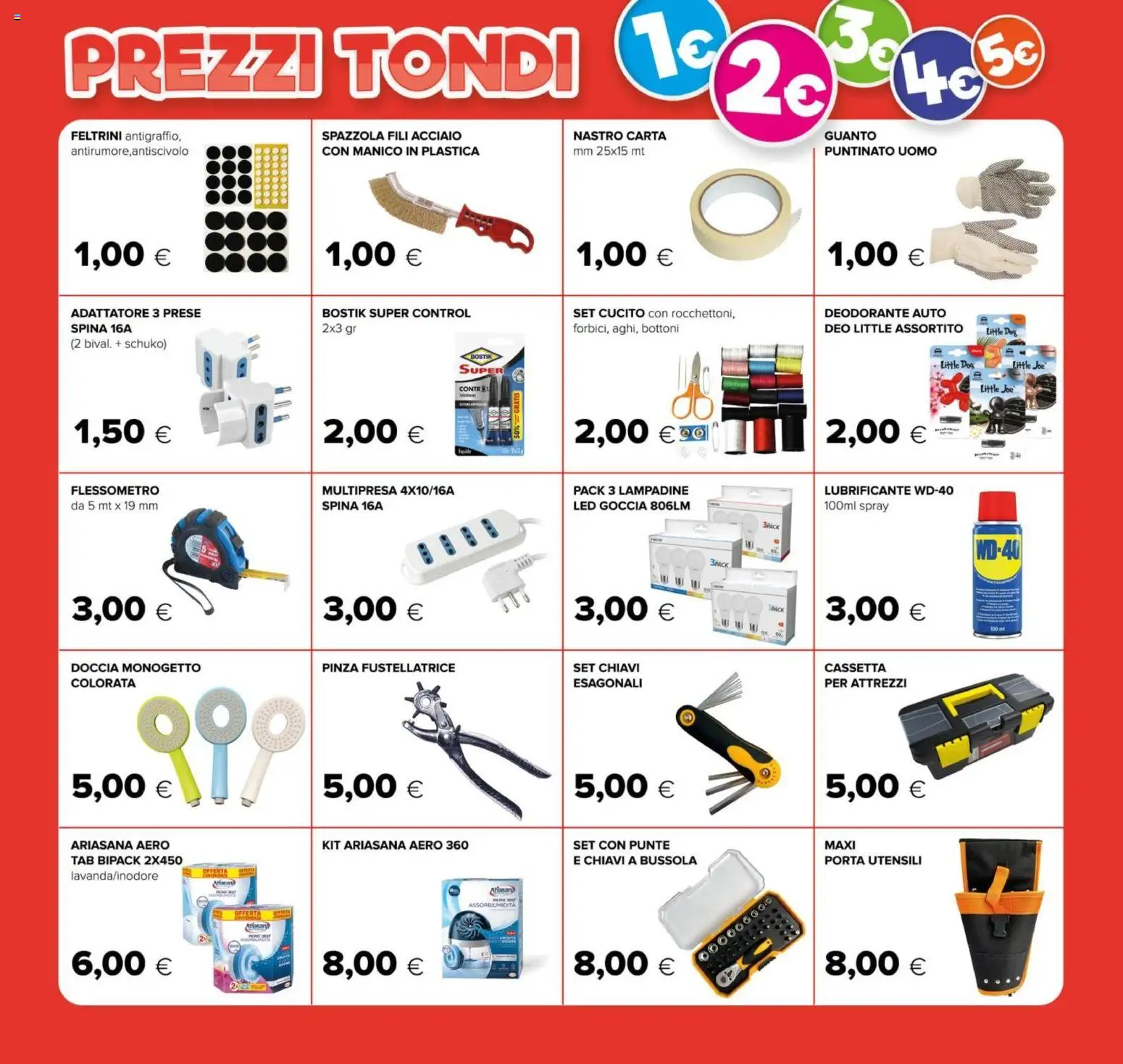 Volantino Oasi del 14/09/2026 | Pagina: 29 | Prodotti: Spazzola, Porta, Doccia, Lampadine