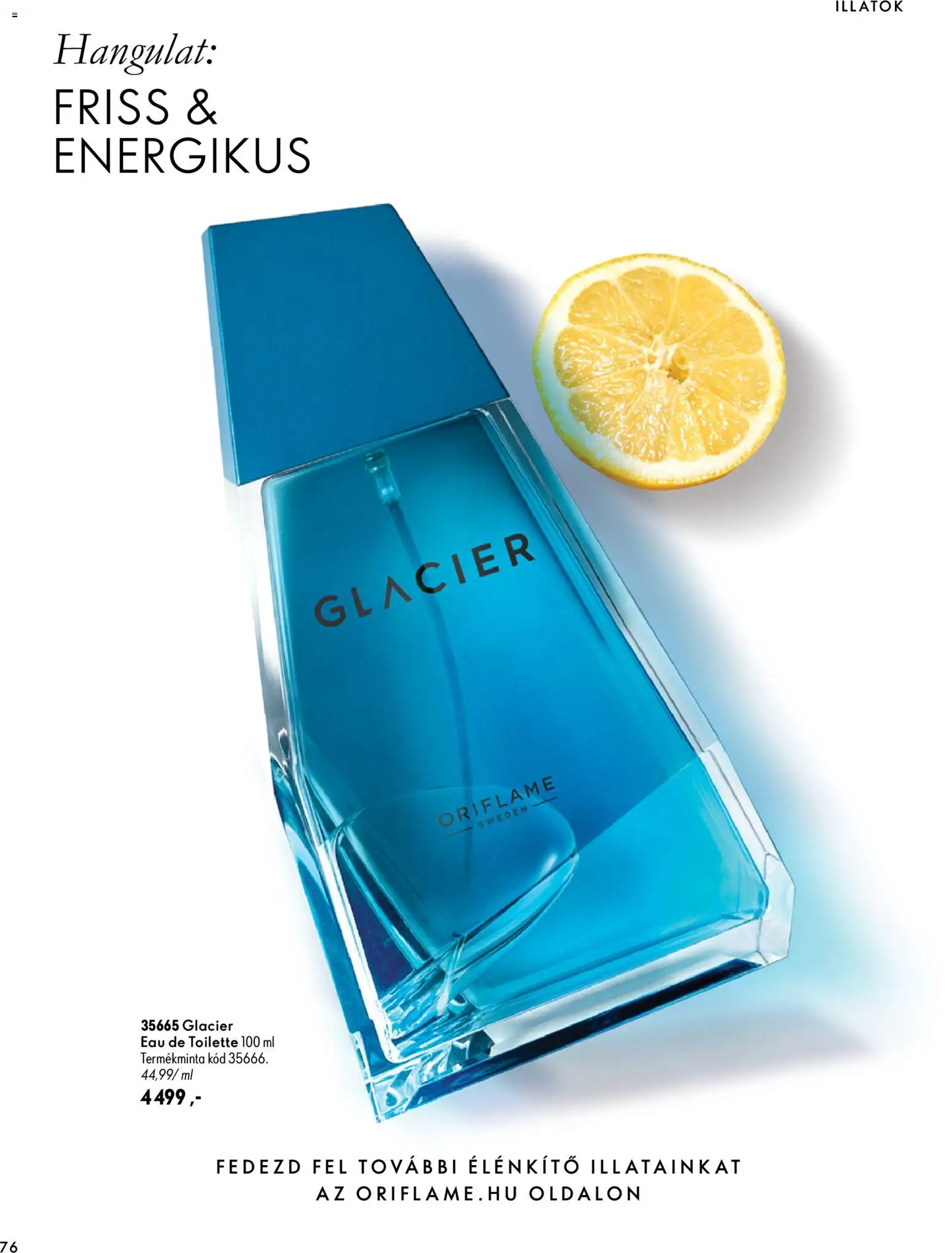 Oriflame akciós ujság - amely érvényes a következő dátumtól: 2026.09.30. | Oldal: 76