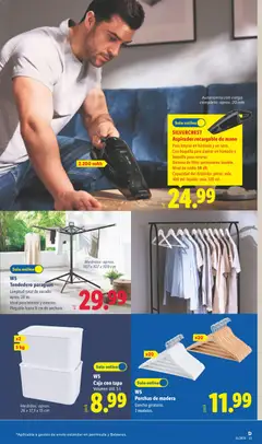 Vista previa W5 Tendedero paraguas, Longitud total de secado: aprox. 20 m. Ideal para interior y exterior. Plegable hasta 9 cm de anchura. válido desde el 24/08/2026 | Página: 3 | Productos: Polvo, Tendedero, Aspirador, Caja