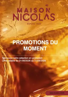 Nicolas - Prévisualisation de Nicolas catalogue valide à partir de 01.06.2026