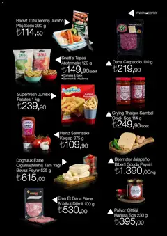 01 Temmuz 2026 tarihinden itibaren geçerli olan Migros kataloğu önizlemesi | Sayfa: 5 | Ürünler: Ketçap, Patates, Biber, Dana füme