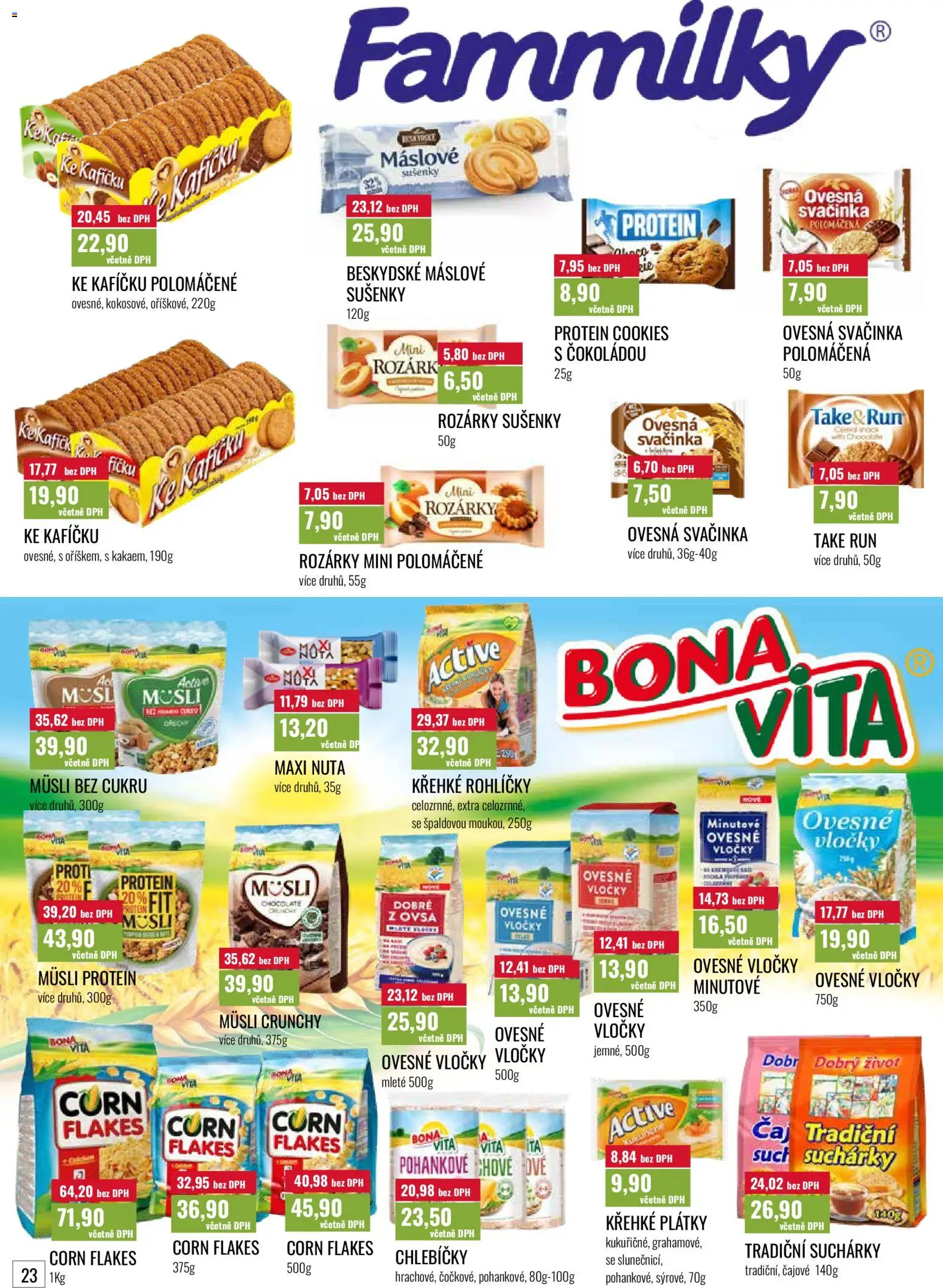 Ratio leták od 01.06.2026 | Strana: 24 | Produkty: Müsli bez cukru, Vločky, Ovesné vločky, Müsli