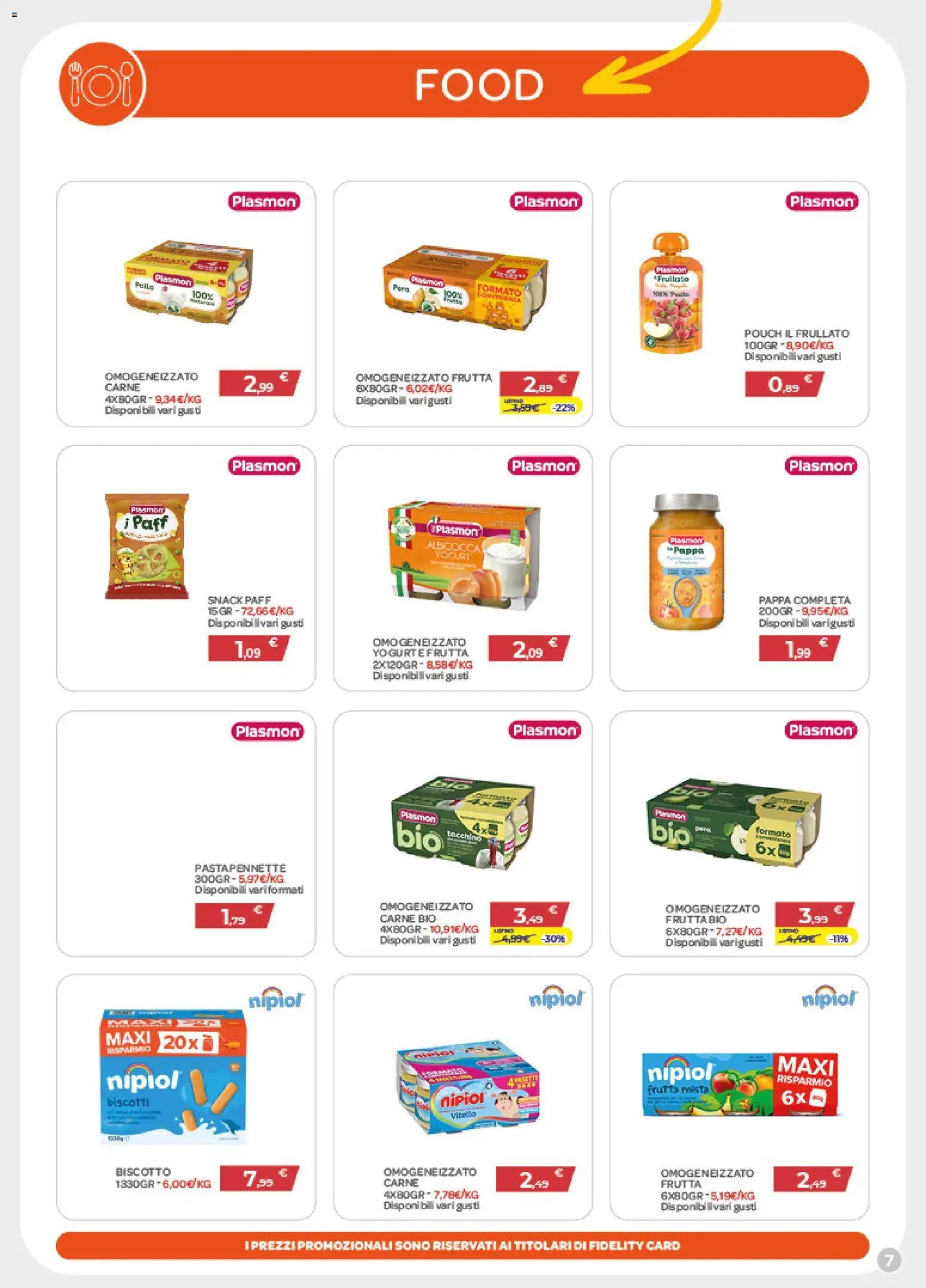 Volantino Bimbo store del 11.06.2026 | Pagina: 7