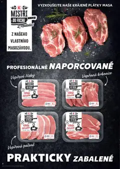 Náhled letáku Vepřové řízky, Vepřové řízky, Vždy čerstvé z vlastní výroby od 19.05.2026 | Strana: 8 | Produkty: Vepřové řízky, Vepřová pečeně, Krkovice, Vepřová krkovice
