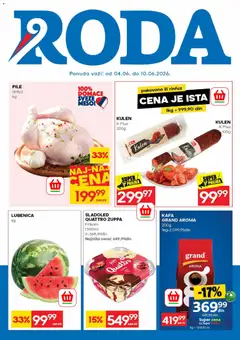 Roda katalog - pregled Roda kataloga - važi od 04.06.2026