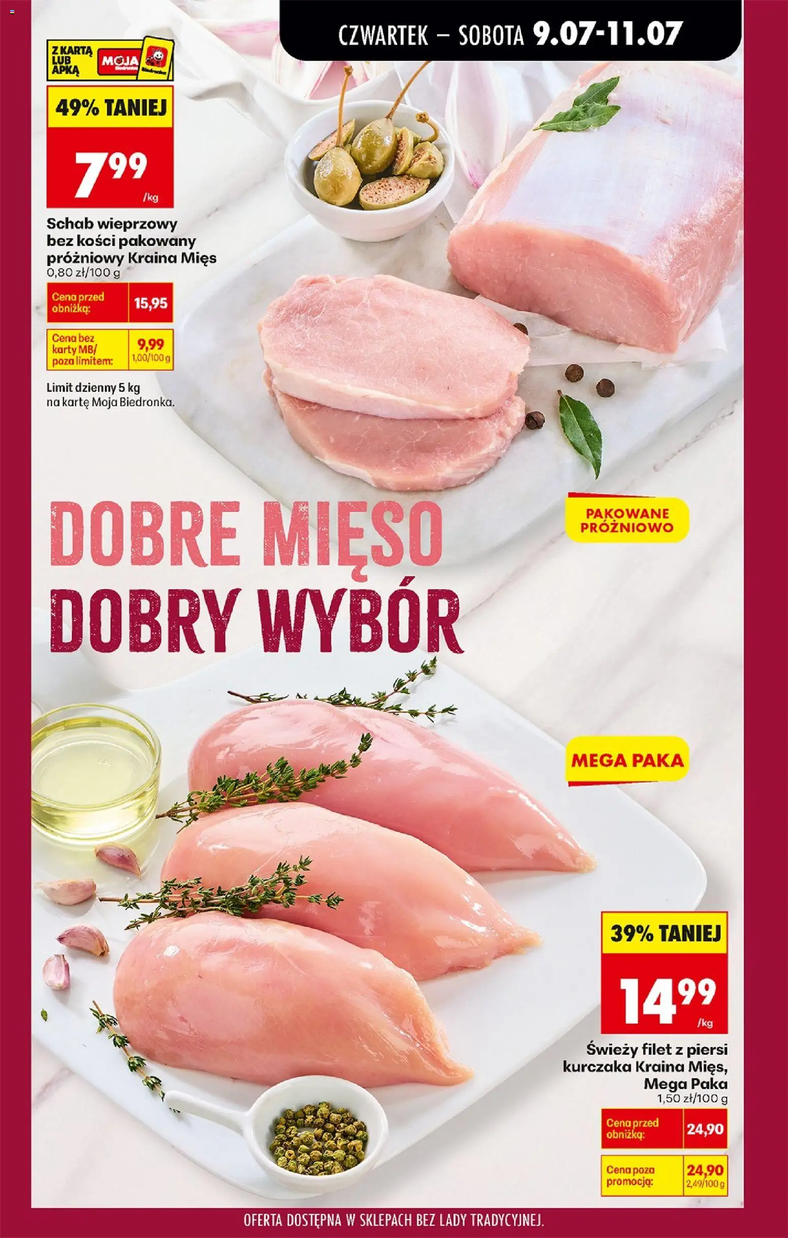 Biedronka Polsko leták - Codziennie niskie ceny od 09.07.2026 | Strana: 29 | Produkty: Filet, Karty