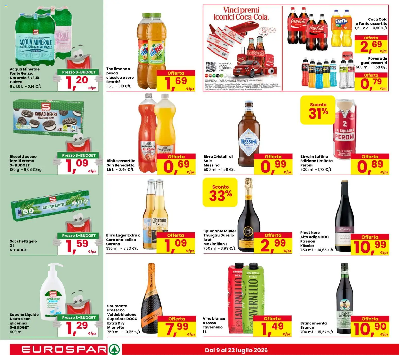 Volantino Eurospar del 09/07/2026 | Pagina: 12