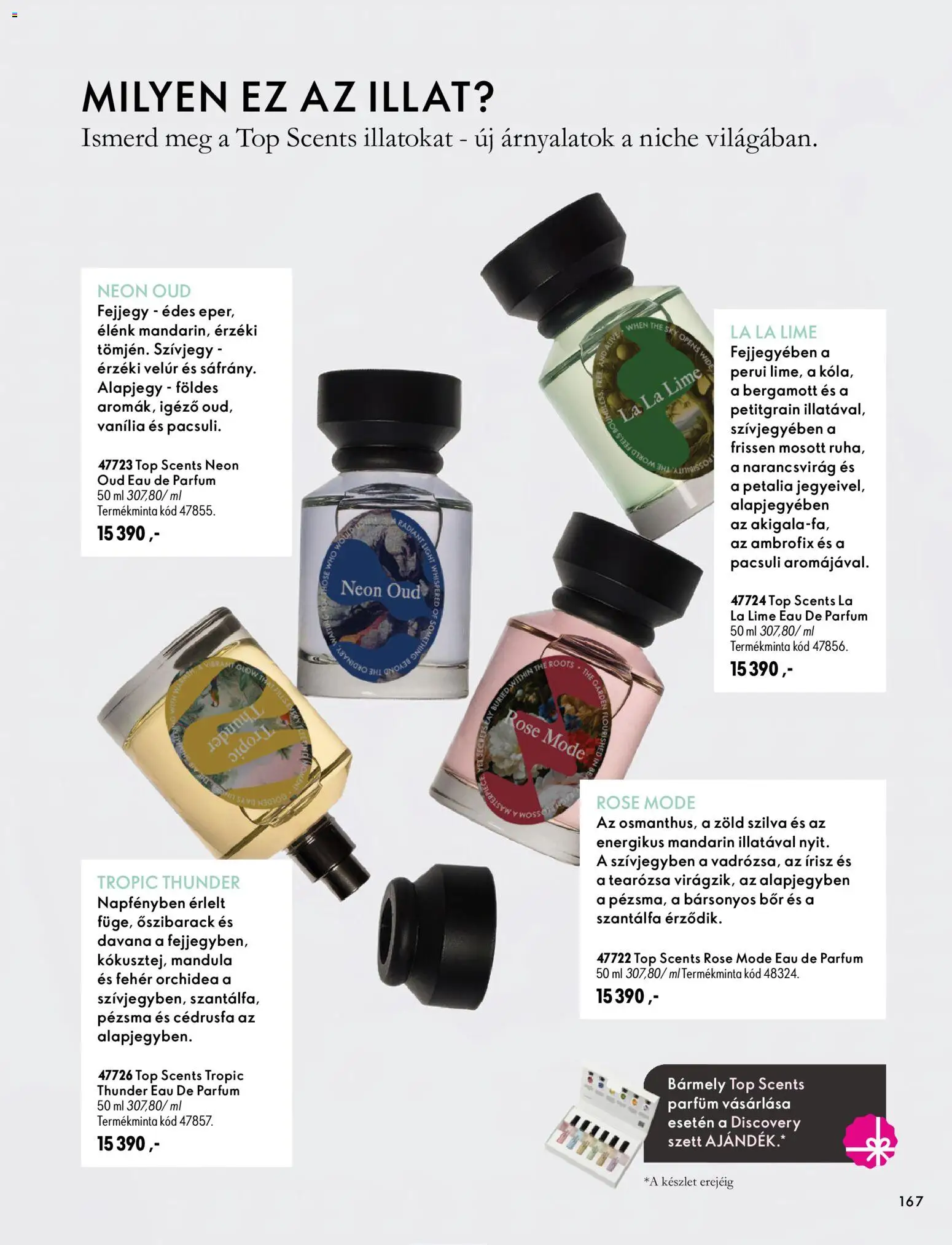 Oriflame akciós ujság - amely érvényes a következő dátumtól: 2026.11.11. | Oldal: 167 | Termékek: Őszibarack, Orchidea, Eper, Rosé