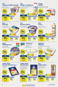 Metro Nagy Ajánlatok Kiskereskedőknek 2026/10 - amely érvényes a következő dátumtól: 2026.10.01. | Oldal: 2 | Termékek: Tomlos sajt, Danone, Mizo, Csokoládé
