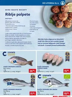 Spar Katalog - Pregled kataloga iz trgovine Spar, vrijedi od 10.06.2026 | Stranica: 13 | Proizvodi: Ulje, Naranče, Brancin, Papar