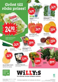 Willys erbjudanden - Förhandsvisning av reklamblad från butik Willys aktuell från 24/08/2026 | Sida: 12