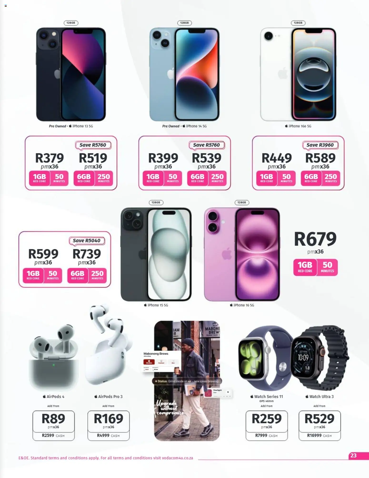 New Vodacom catalogue – valid from 07/07/2026 | Page: 23
