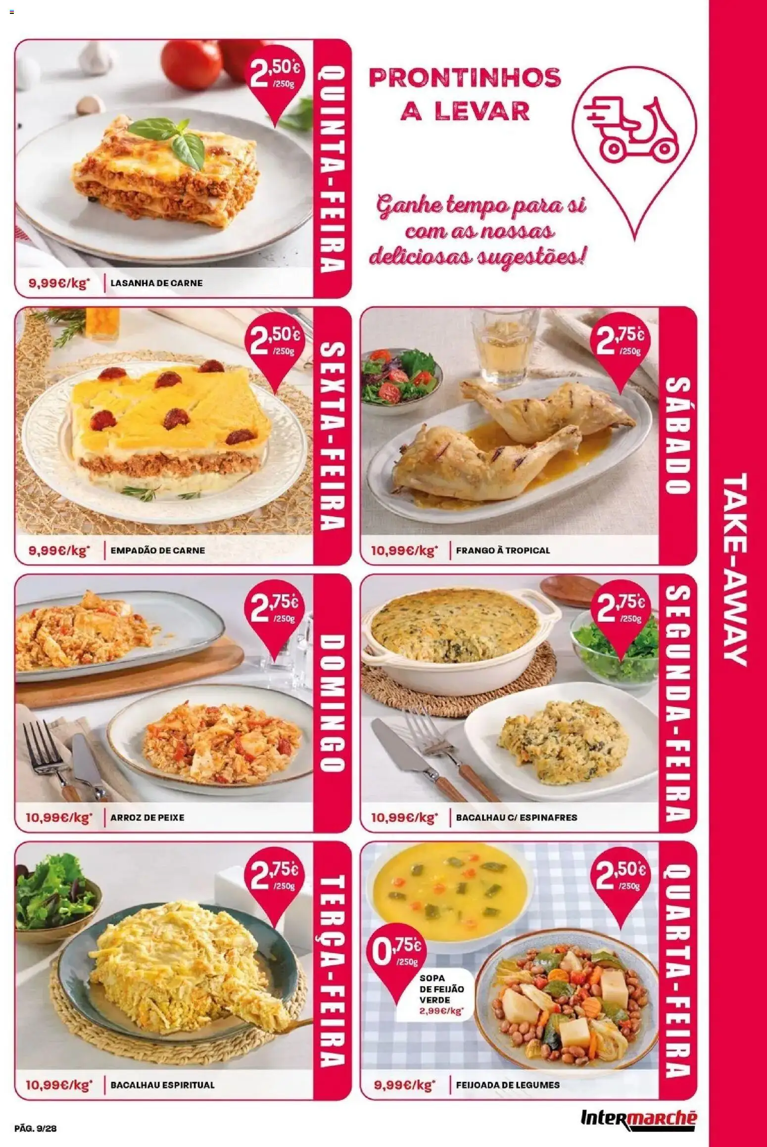 Intermarché - Isto é que são preços BAIXOS │ válido de 21.05.2026 | Página: 9 | Produtos: Frango, Arroz, Peixe, Carne