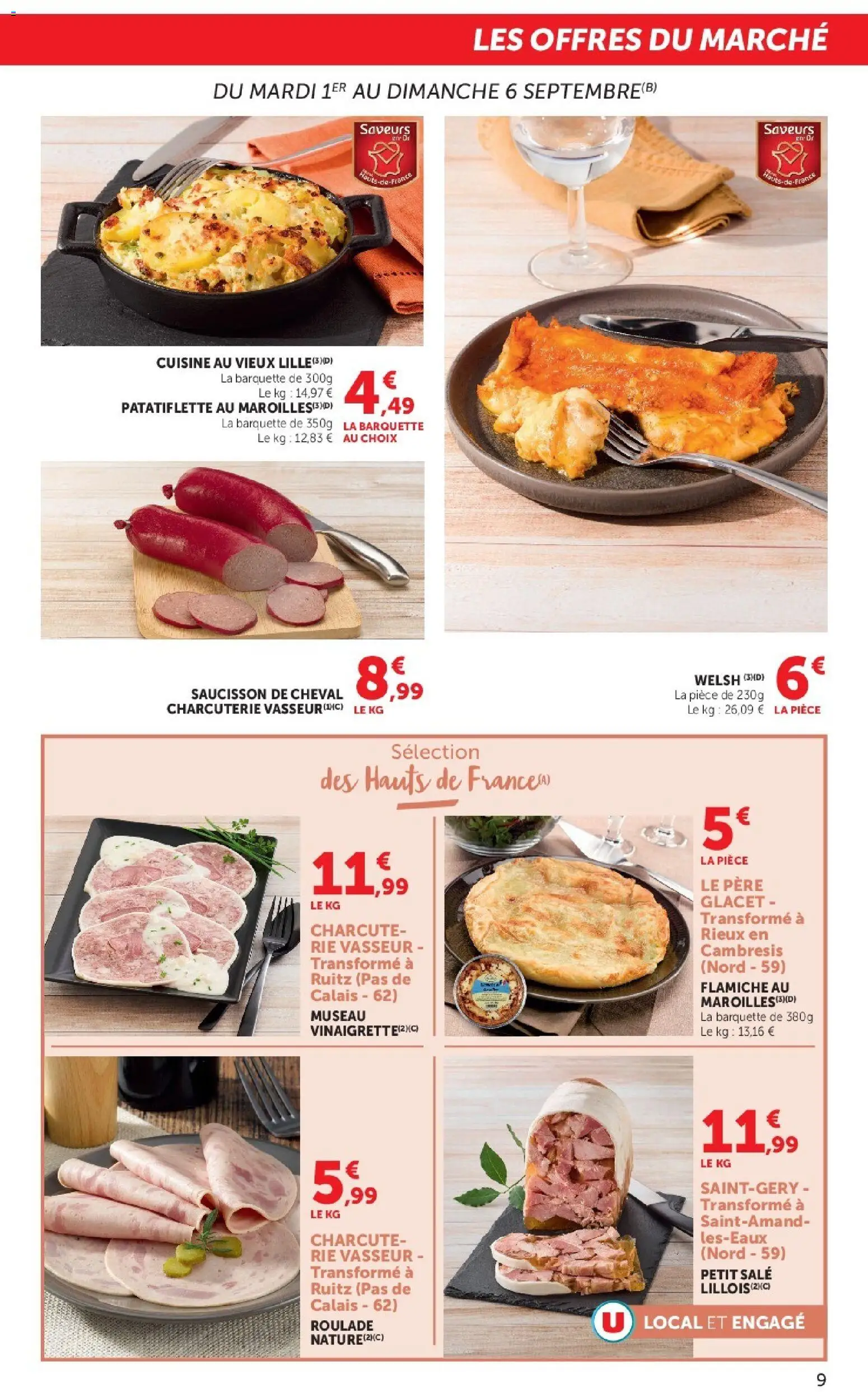 {H1} | Page: 9 | Produits: Charcuterie, Saucisson