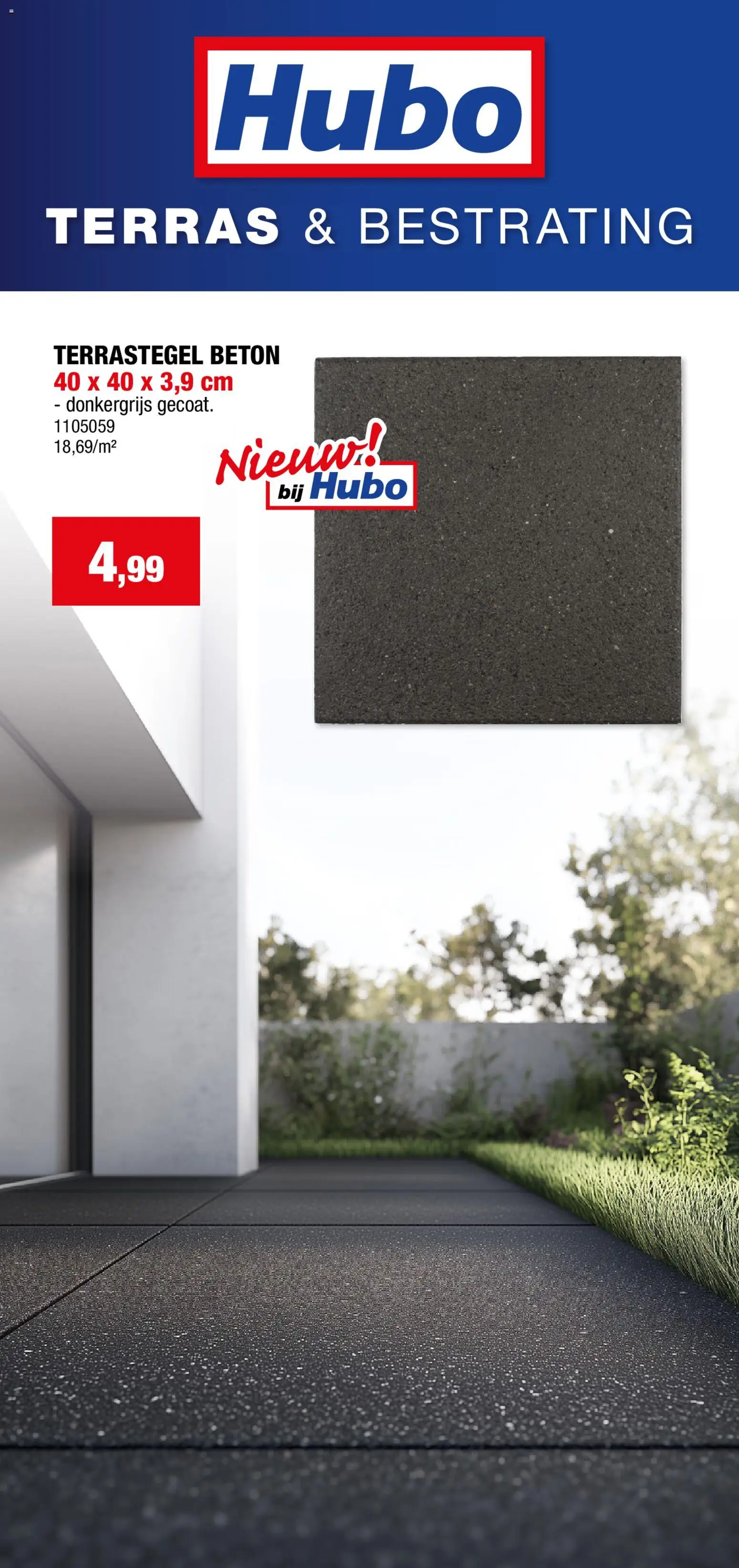 Hubo Terras & bestrating (17/03/2026 t/m 07/08/2026) catalogue cover