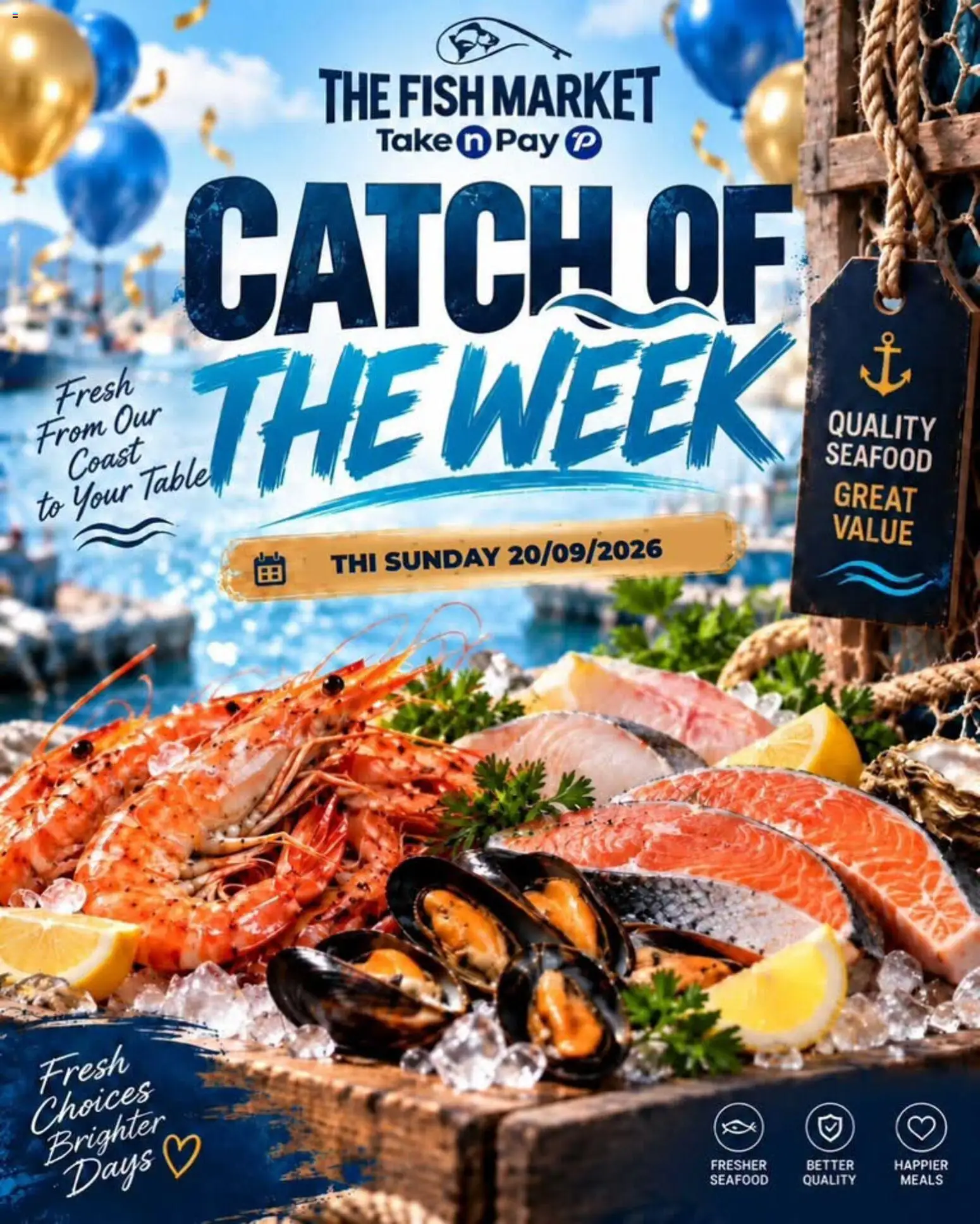 New Take n Pay catalogue – valid from 20/09/2026 | Page: 34 | Products: Table, Fish, Seafood