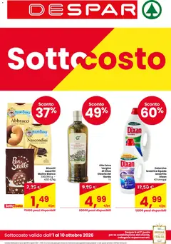 Anteprima del volantino Despar volantino Recoaro Terme valido a partire dal 01/10/2026