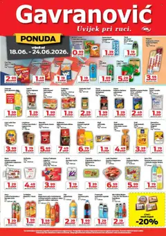 Gavranović Katalog - Pregled kataloga iz trgovine Gavranović, vrijedi od 18.06.2026 | Stranica: 3