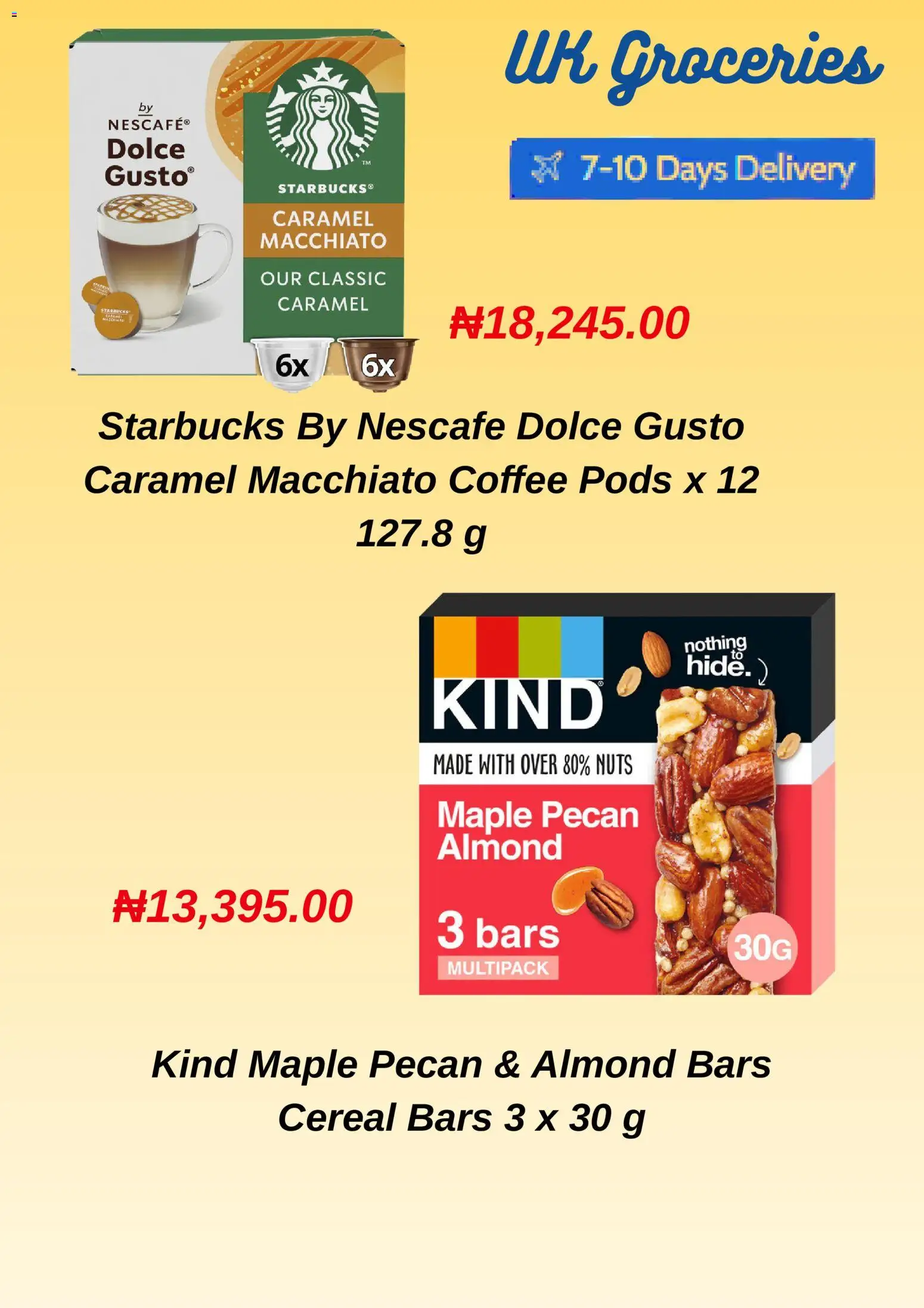 Supermart Catalogue valid from 01/07/2026 | Page: 5 | Products: Cereal, Coffee, Nuts