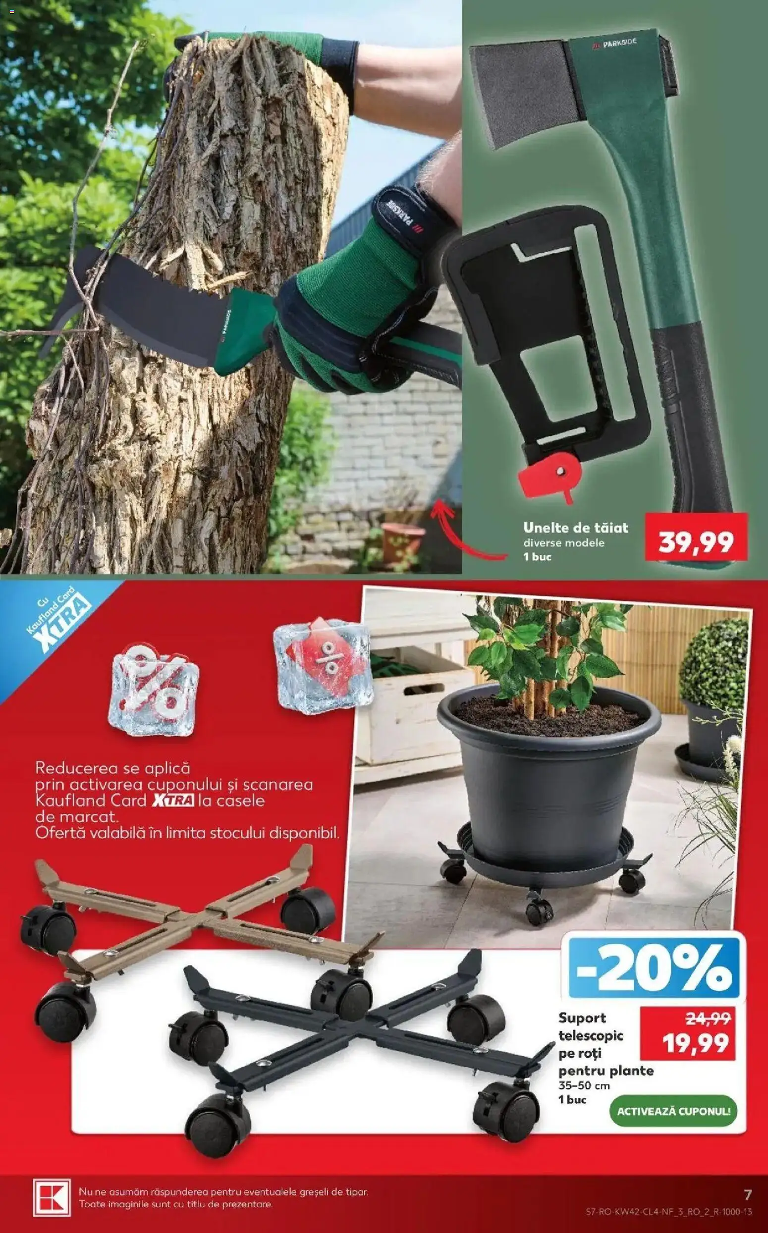 Kaufland Comarnic 14.10.2026 - Revista si Oferta | Pagină: 7 | Produse: Aplică, Parkside, Suport