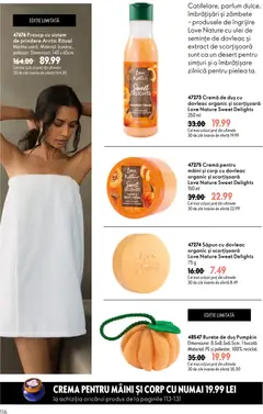 Ofertele Oriflame valabile de la 17.06.2026 | Pagină: 116 | Produse: Duș, Parfum, Semințe, Ulei