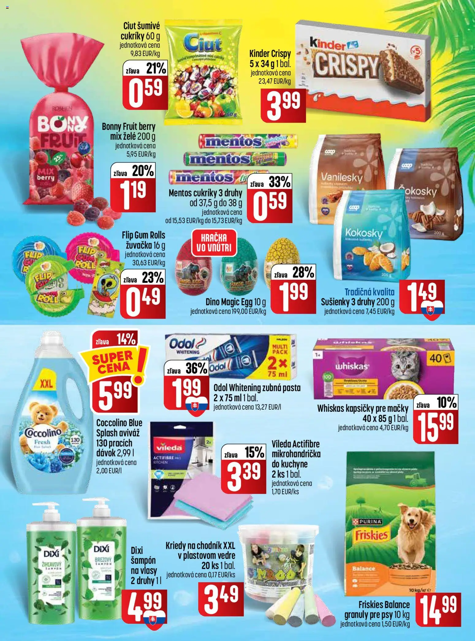 Nové COOP Jednota akcie – leták je platný od 16.07.2026 | Strana: 7