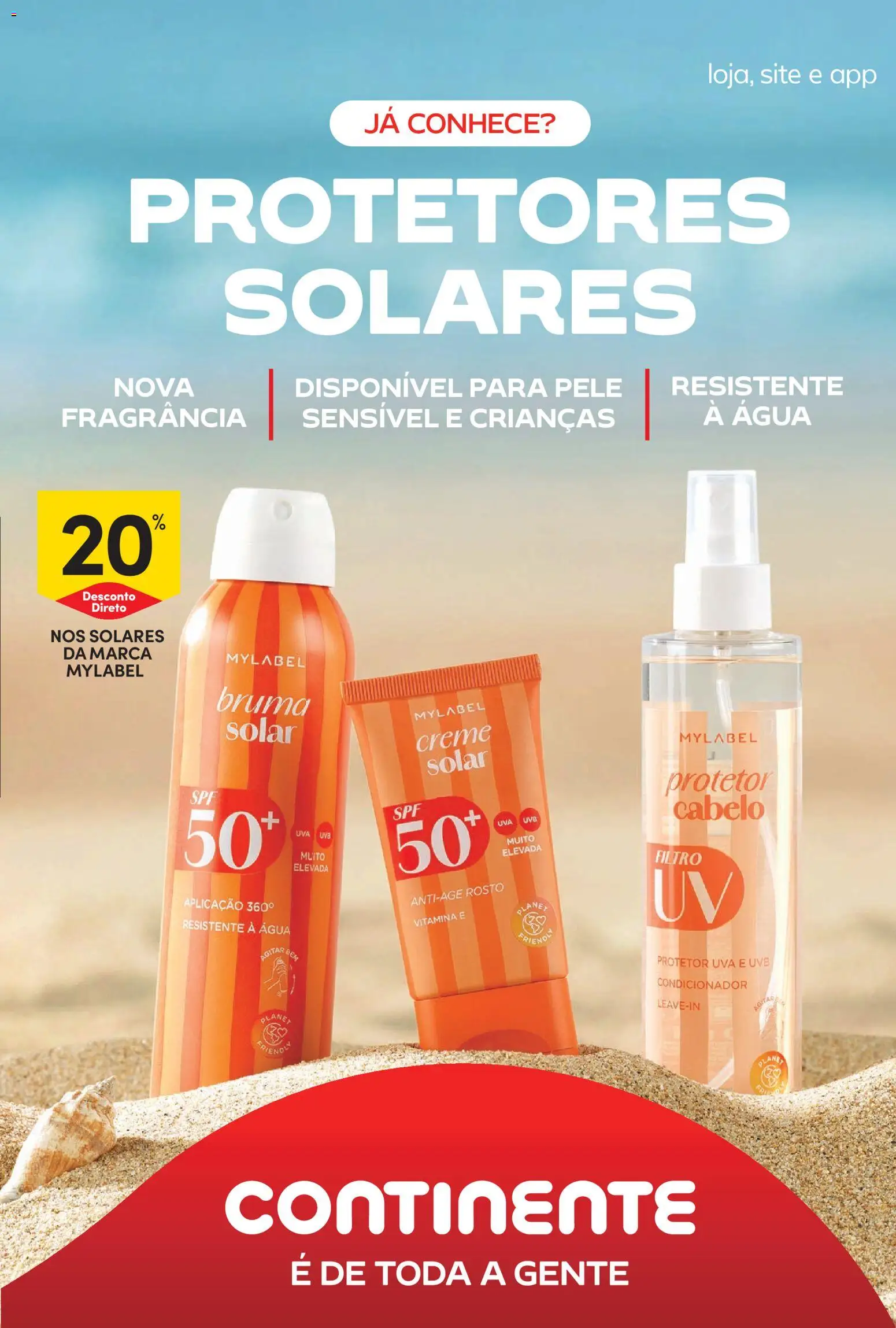 Continente Semanal Continente Bom Dia │ válido de 09.06.2026 | Página: 23 | Produtos: Agua, Fragrância, Condicionador, Creme