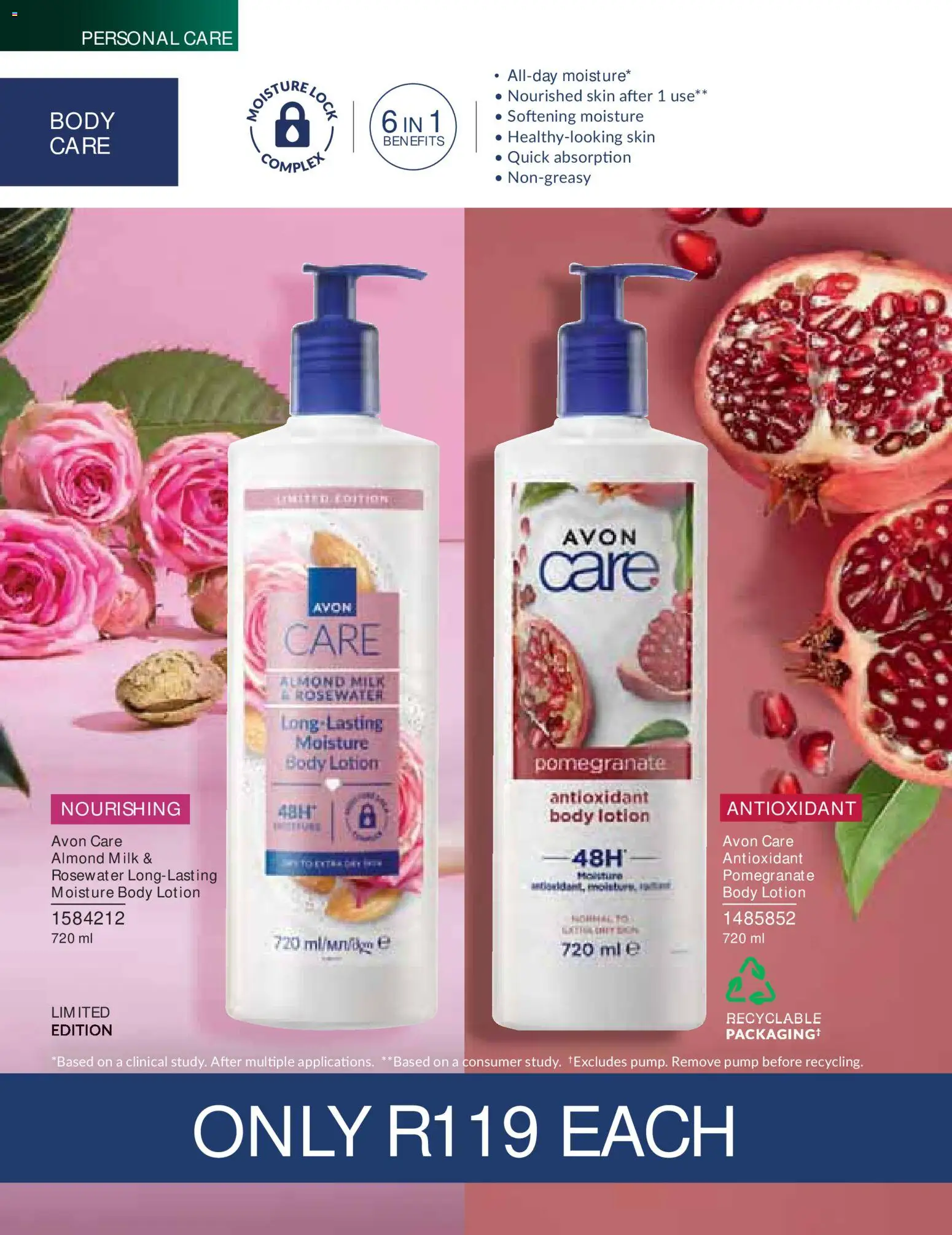 New Avon catalogue – valid from 01/09/2026 | Page: 150 | Products: Pomegranate, Lock, Milk, Lotion