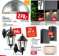 Forhåndsvisning av Jem & Fix kundeavis gyldig fra 01.06.2026 | Side: 10 | Produkter: Vegglampe, Batteri