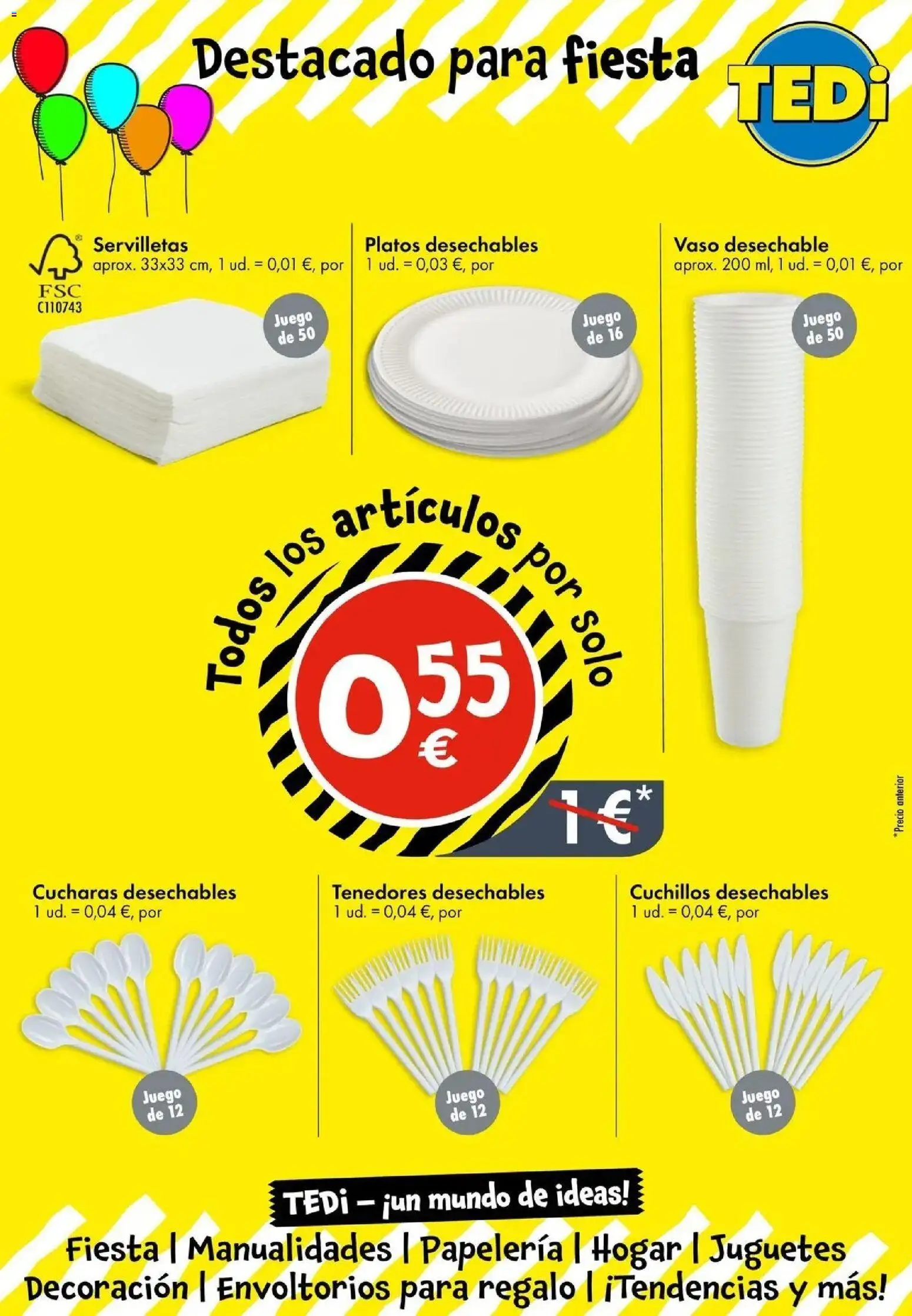 TEDi folleto │ válido desde el 07/08/2026 | Página: 14 | Productos: Juguetes, Cuchillos, Decoración