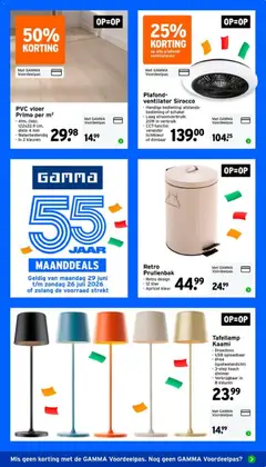 GAMMA folder - Voorbeeld van een folder van GAMMA, geldig van 29-06-2026 | Pagina: 25 | Producten: Usb, Ventilator