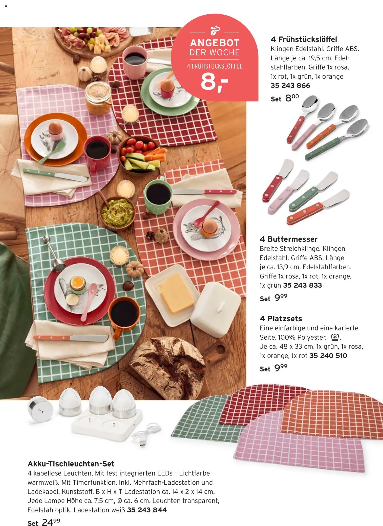 Prospekt Tchibo Herbst auf dem tisch – gültig ab 30.09.2026 | Seite: 4 | Produkte: Butter, Box