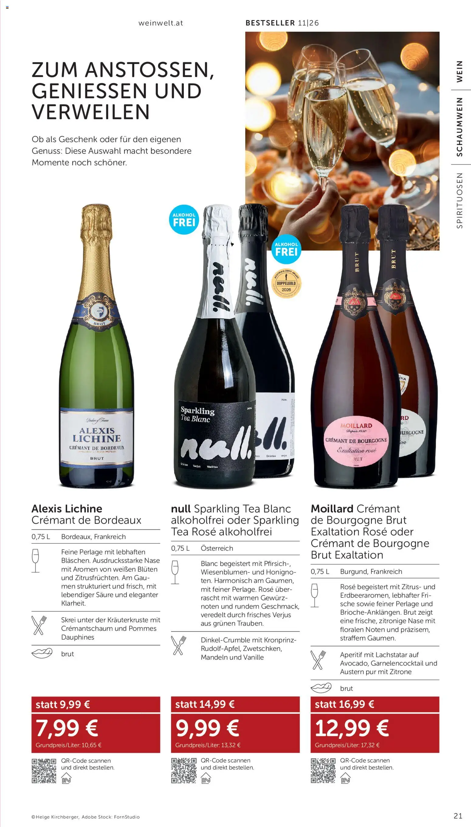 Interspar BEST -  SELLER gültig ab 15.10.2026 | Seite: 21 | Produkte: Zitrone, Pfirsich, Vanille, Wein
