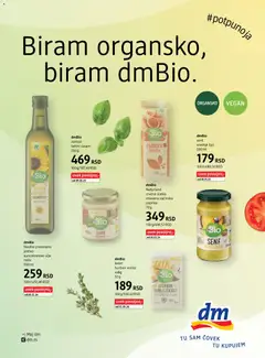 dmBio šećer burbon vanila, Bourbon vanilla sugar, 4x8g, 32 g - pregled DM Drogerie kataloga - važi od 05.05.2026 | Strana: 55