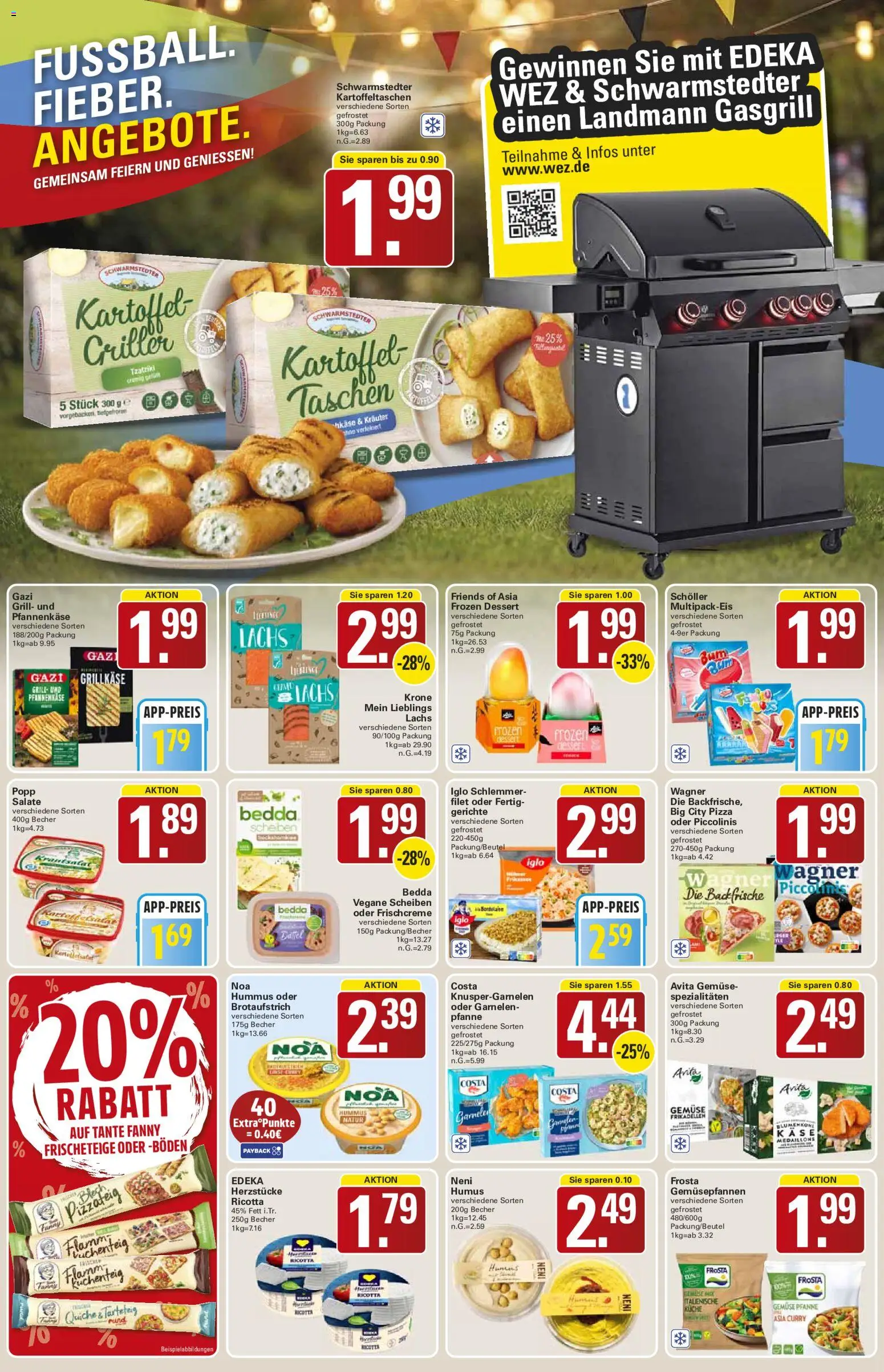 WEZ Prospekt – gültig ab 06.07.2026 | Seite: 9 | Produkte: Küche, Frosta, Blumenkohl, Piccolinis