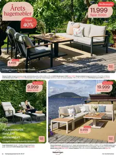 Forhåndsvisning av Møbelringen kundeavis gyldig fra 06.06.2026 | Side: 14 | Produkter: Sidebord, Bord, Hagemøbler