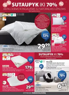 JYSK leidinys galioja nuo 2026.06.30 | Puslapis: 17 | Prekių: Pagalvė, Antklodė
