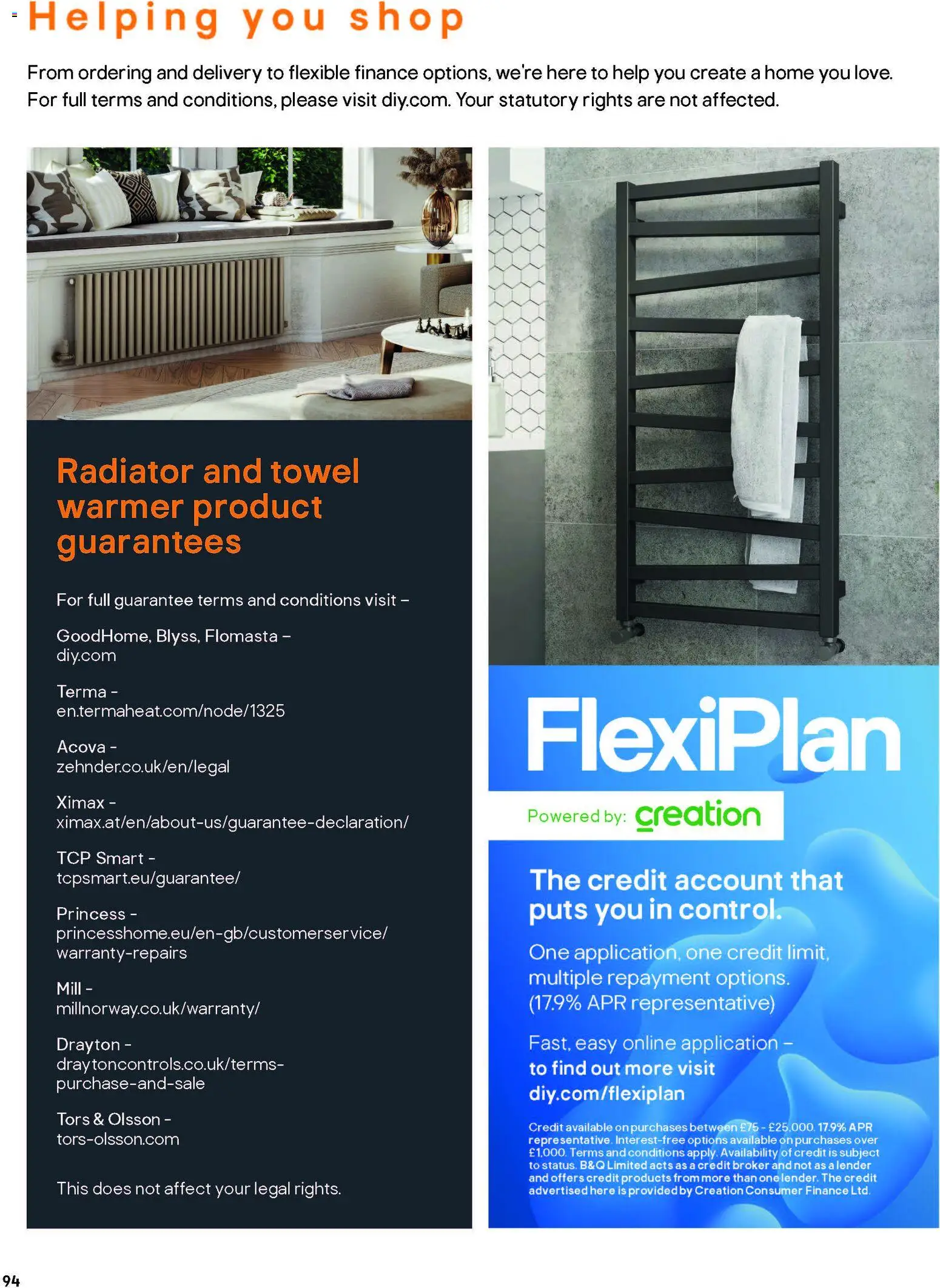 {H1} | Page: 53 | Products: Radiator, Towel