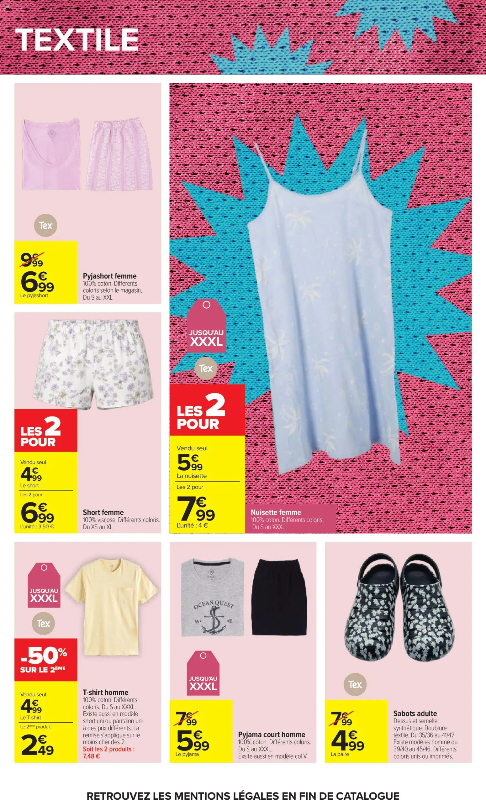 {H1} | Page: 76 | Produits: Nuisette, Pantalon, Pyjama