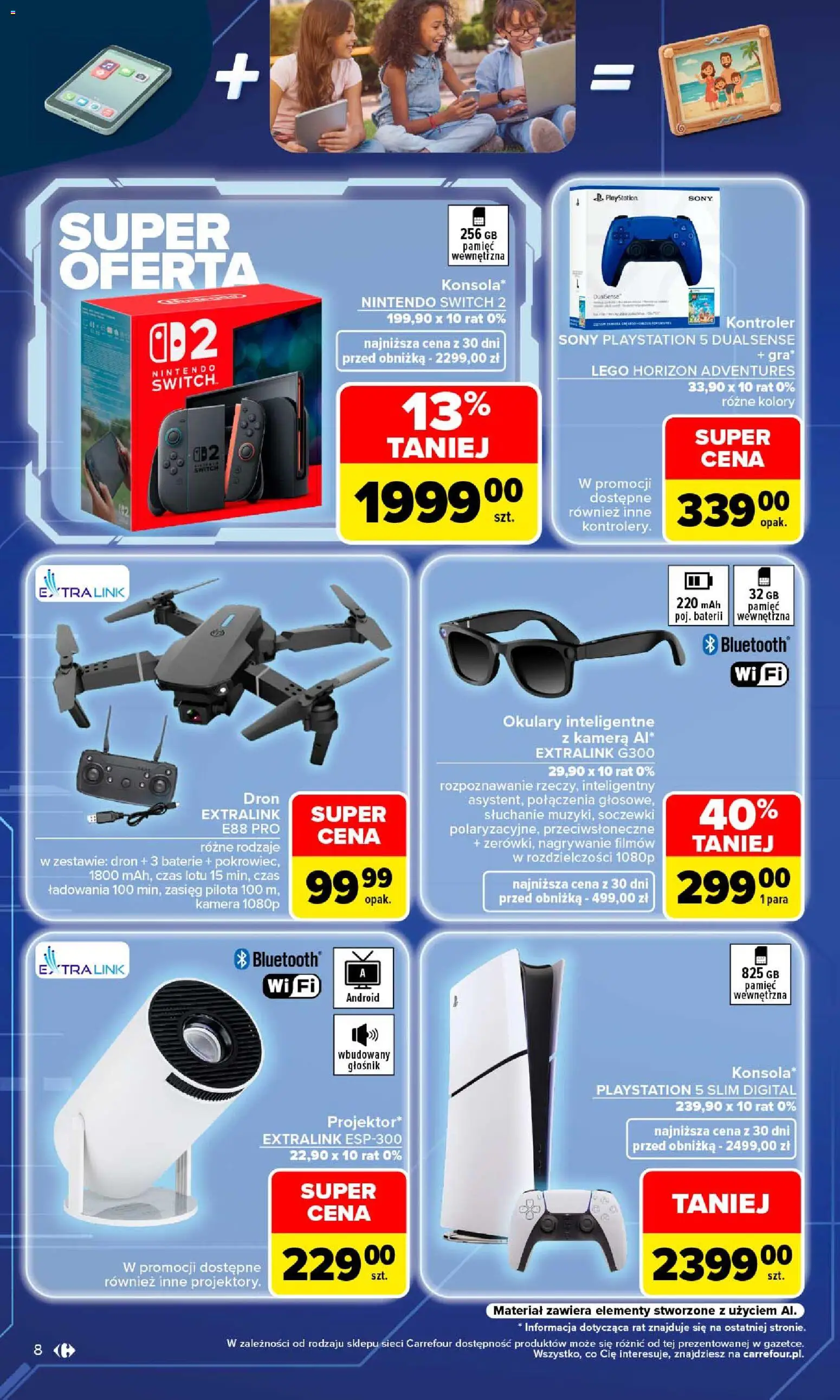 Carrefour gazetka - Multimedia dla każdego od 17.08.2026 | Strona: 8